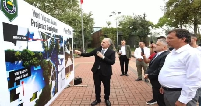 İnegöl’de Heykel bölgesindeki çalışmalar başladı