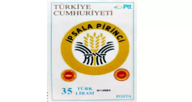 İpsala Pirinci posta pulunda