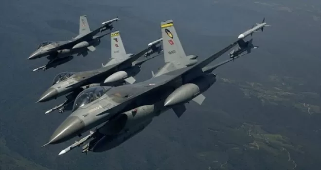 Irak'ın kuzeyindeki terör hedeflerine hava harekatı