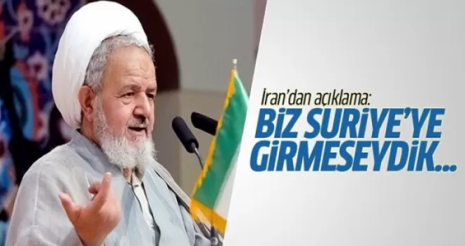İran: Eğer biz Suriye'ye girmeseydik...