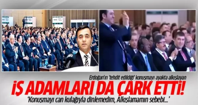 İş adamları da çark etti! 'Ayakta alkışladım ama ne dediğini anlamadım'