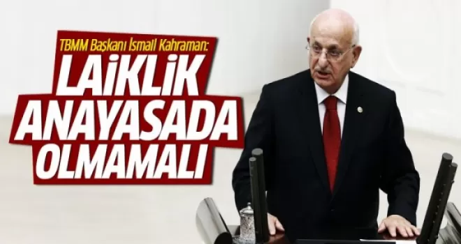 İsmail Kahraman: Laiklik yeni anayasada olmamalı