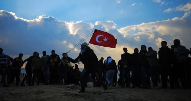 İsrail Gazze sahilinde 14 Filistinliyi yaraladı