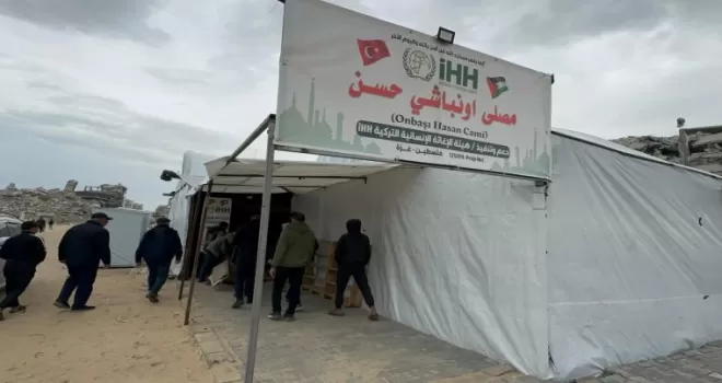 İsrail yıktı, Kocaeli Büyükşehir Gazze’de kurdu