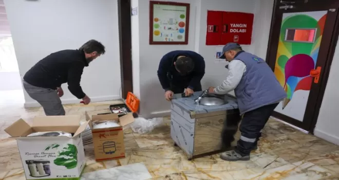 İstanbul Bakırköy Belediyesi’nden devlet okullarına su arıtma desteği