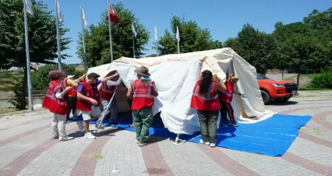 İstanbul Beylikdüzü’nde afet gönüllüleri sahaya hazır