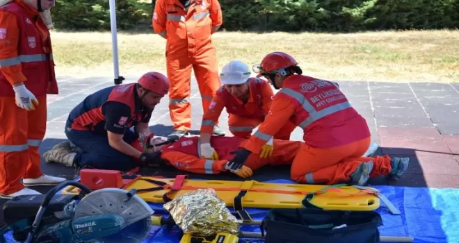 İstanbul Beylikdüzü’nde afet gönüllülerine kapsamlı eğitim