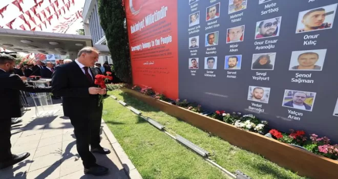 İstanbul Büyükşehir Belediyesi’nde 15 Temmuz şehitleri anıldı