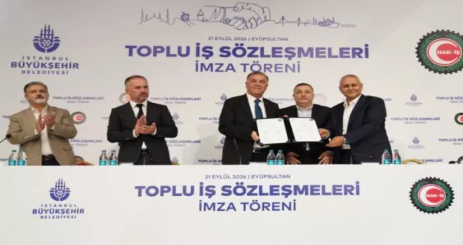 İstanbul Büyükşehir’den 45 bin çalışanı kapsayan ’toplu’ sevinç