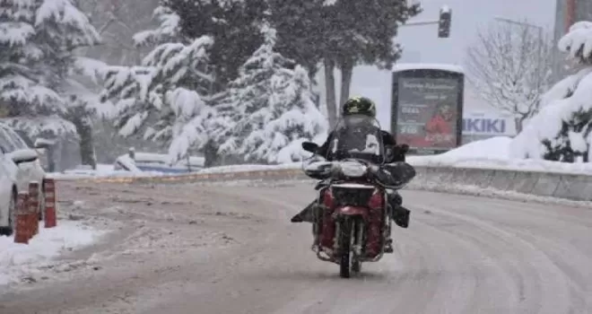 İstanbul’da ağır taşıt ve kuryelere ’kar’ yasağı!