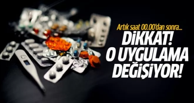 İstanbul'da eczaneler saat 00.00'dan sonra kepenk uygulamasına geçiyor