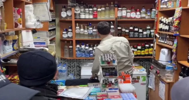 İstanbul’da sahte-kaçak alkol ile etkin mücadele sürüyor