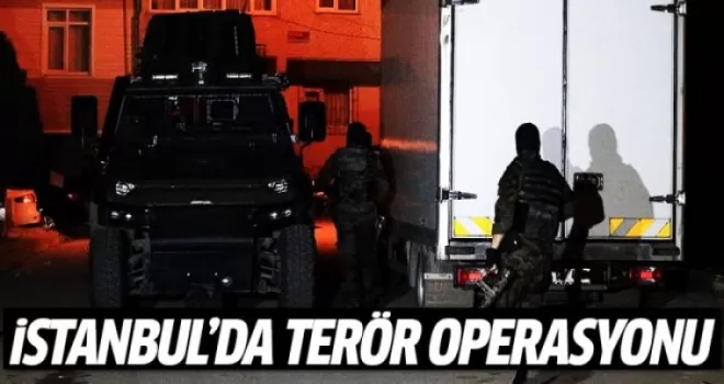İstanbul'da terör örgütüne helikopter destekli operasyon