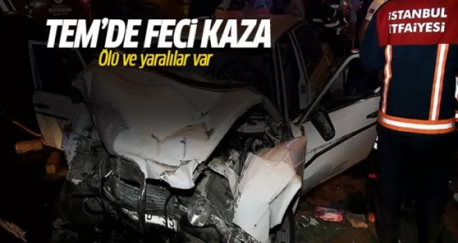 İstanbul'da trafik kazası: 3 ölü, 3 yaralı