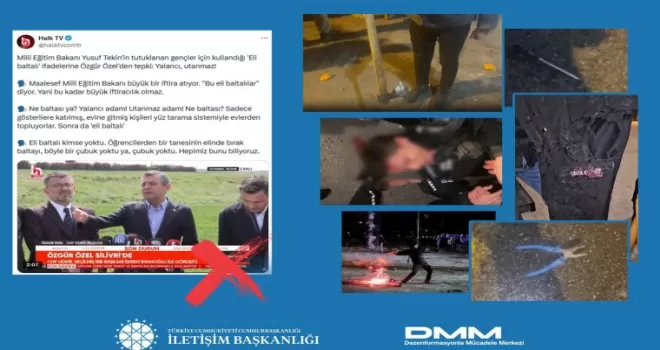 İstanbul’daki sokak olaylarıyla ilgili dezenformasyon iddiaları çürütüldü