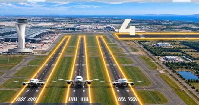 İstanbul Havalimanı’nda 4. ana pist için geri sayım başladı