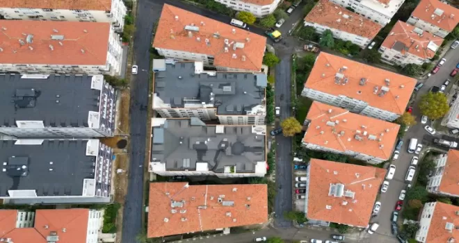 İstanbul Maltepe’de asfalt çalışmalarına devam