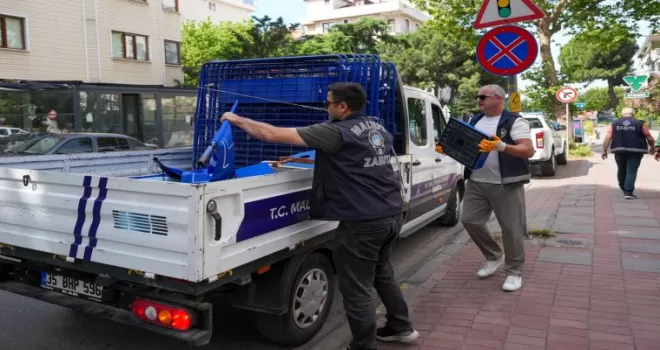İstanbul Maltepe’de zabıta ekipleri işgallere karşı sahada