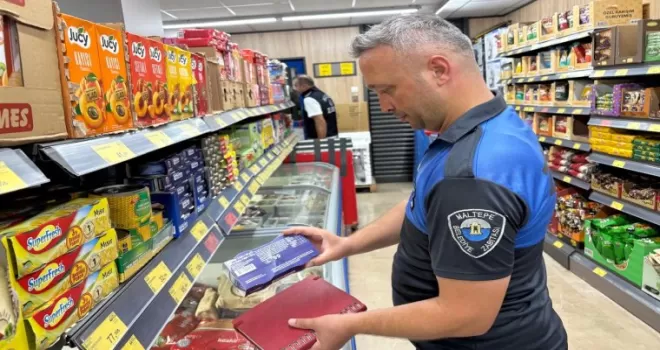 İstanbul Maltepe’den marketlere ‘karekod’ ve gıda denetimi