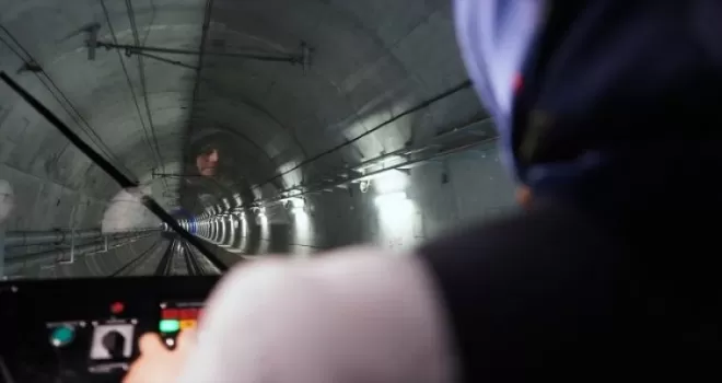 İstanbul metrosunun kadın makinistleri