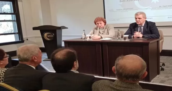 İstanbul Ümraniye’de “Batı Azerbaycan’a dönüş siyaseti“ konuşuldu