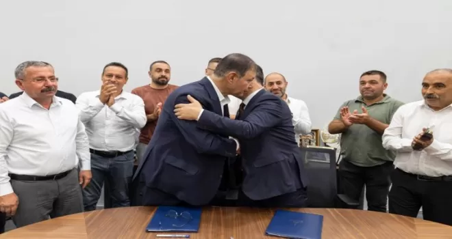 İZBETON’da 750 çalışanı ilgilendiren ’toplu’ imza