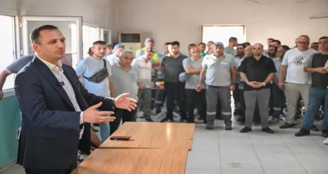 İzmir Bornova’da emekçilere anlamlı ziyaret