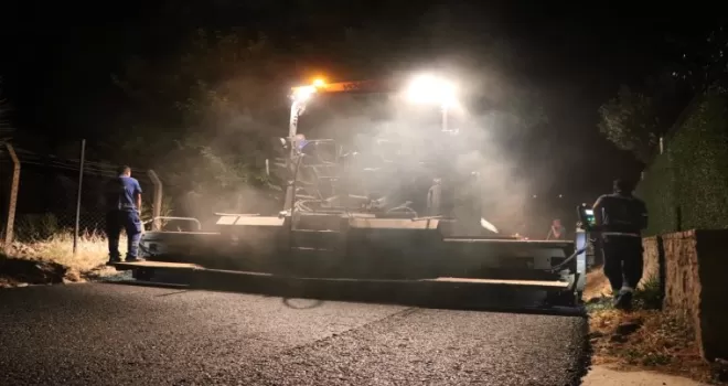İzmir Büyükşehir’den Selçuk’a 15,5 kilometrelik yol hamlesi