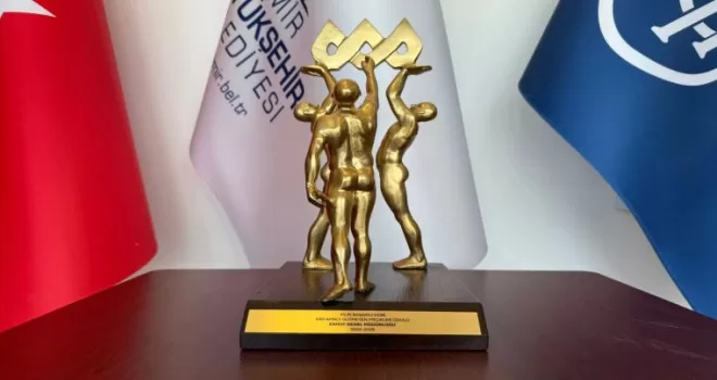 İzmir Büyükşehir’e iki ödül birden... Projeler ödülle taçlandı