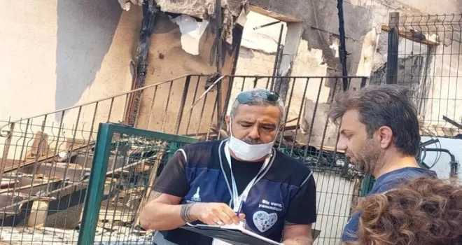 İzmir Büyükşehir yangın bölgelerinde seferber oldu