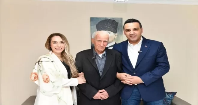 İzmir Çiğli Belediyesi’nden Sabri Amca’ya yeni yuva