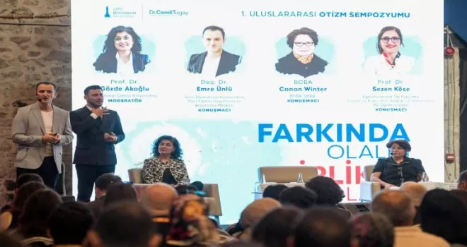 İzmir’de Otizm Sempozyumu’nda Başkan Tugay’dan müjde