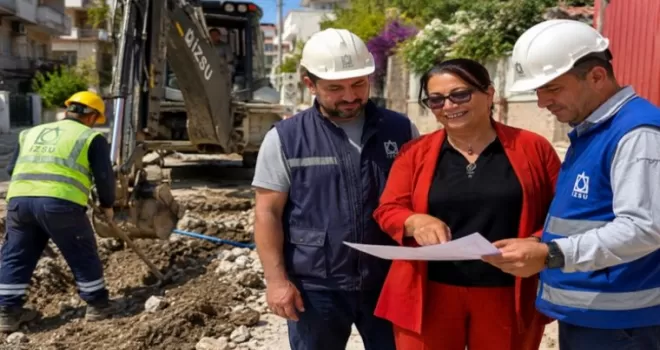 İzmir Devrim’de hizmet durmuyor