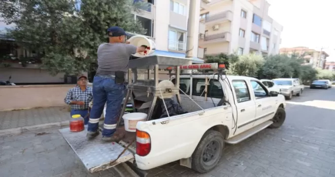 İzmir Efes Selçuk’ta kışlık salçalar hazırlanıyor