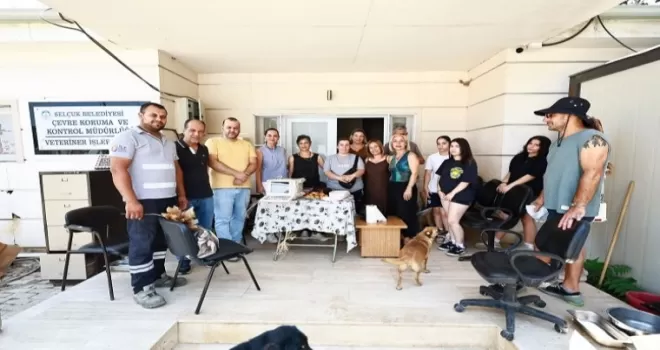 İzmir Efes Selçuk’te Kıtmir’den can dostlara destek