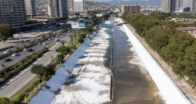 İzmir’in dere yataklarında kesintisiz mesai