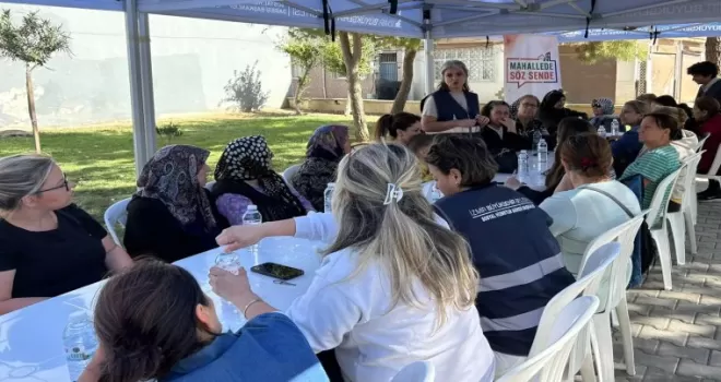 İzmir mahallelerinde ’Söz Sende’