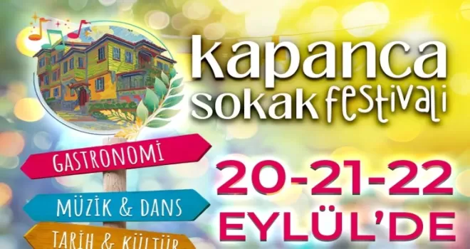 İzmit Belediyesi Kapanca Sokak Festivali başlıyor