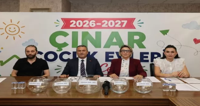 İzmit’te 3 Çınar Çocuk Evi için kura çekimi gerçekleştirildi