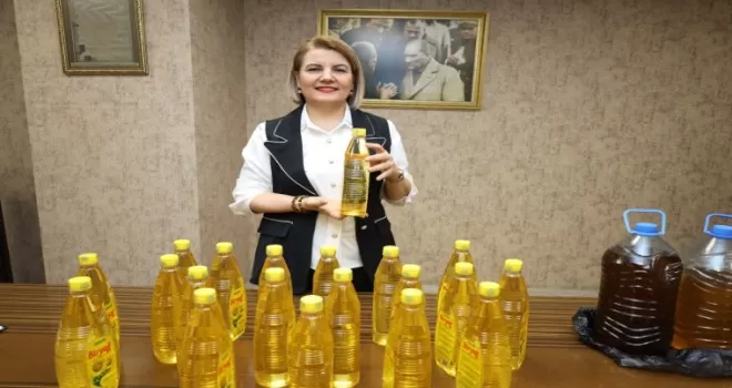 İzmit’te 5 litre atık yağa ücretsiz 1 litre temiz yağ