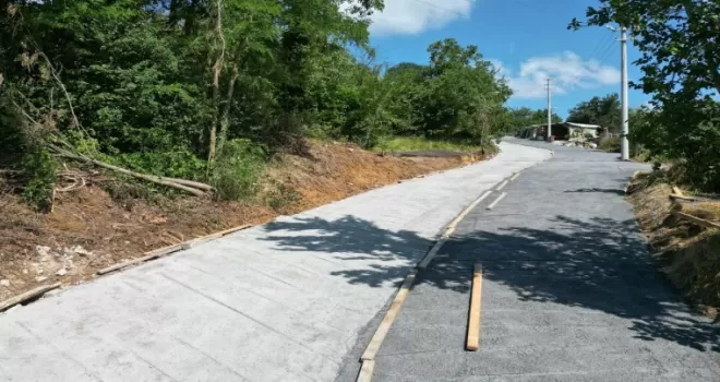 İzmit’ten Akmeşe’ye dayanıklı beton yol