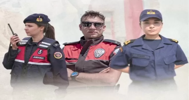 Jandarma, Emniyet ve Sahil Güvenlik’te 60 bin 432 personel atandı
