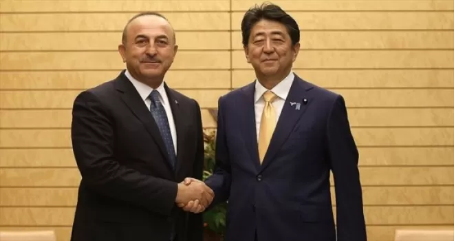 Japonya Başbakanı Abe: Türkiye ile ilişkileri her alanda ilerletmek istiyoruz