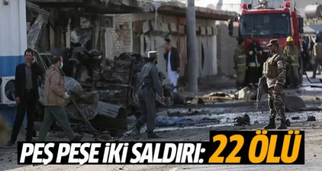 Kabil'de peş peşe iki saldırı: 22 ölü