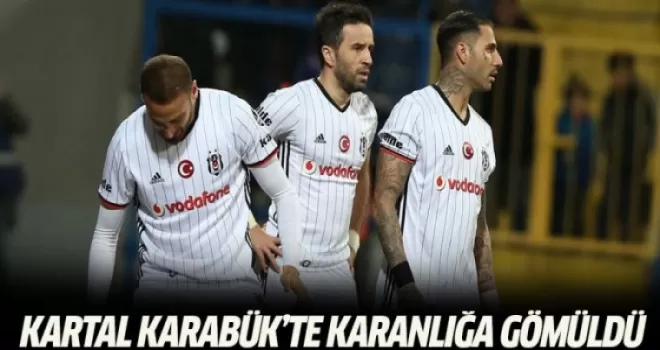 Karabükspor 2 - 1 Beşiktaş maçı geniş özeti