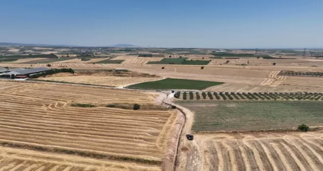 Karacabey’de 38 bin 850 dekar arazi modern sulamaya kavuşuyor
