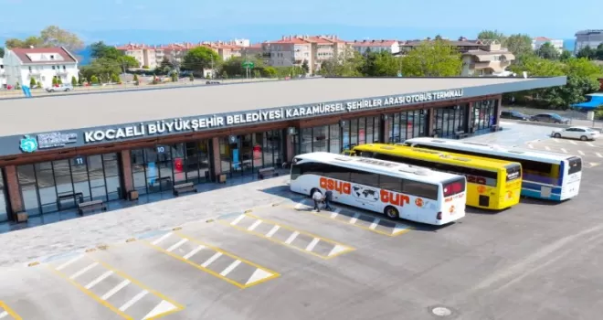 Karamürsel’in modern otogarı tanıtıldı