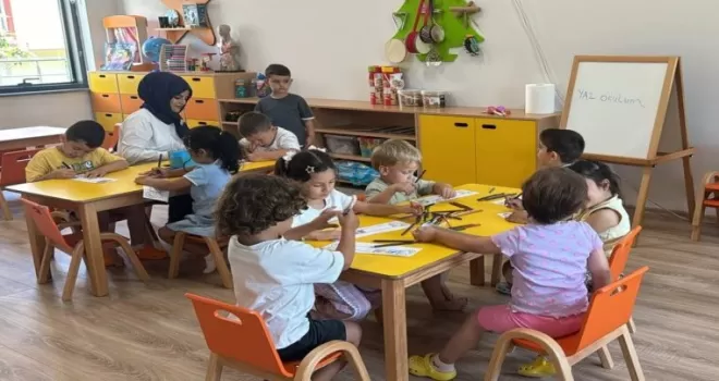Karasu SGM’de 4-6 yaş grubuna erken çocukluk eğitimi başladı