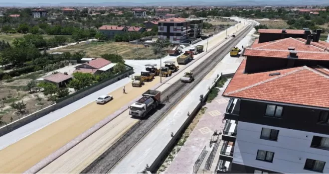 Karatay’da ulaşım ağı büyüyor