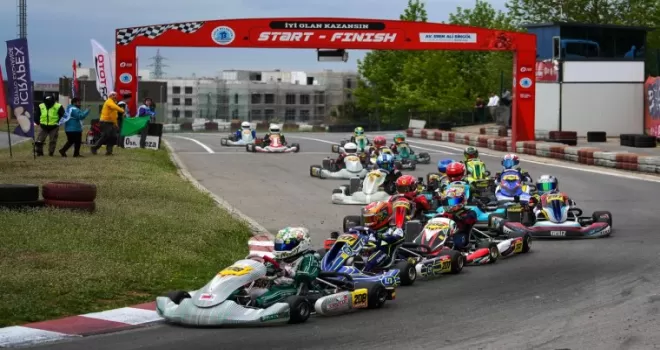 Karting heyecanı Tuzla’da yaşandı